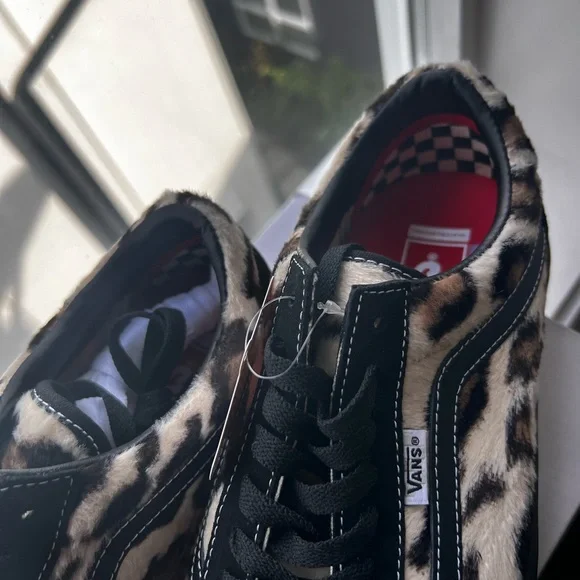 Supreme vans leopard black size 10.5 - Picture 5 of 6